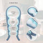 MAEXUS Jar Opener Kit, 4 in 1 Jar Opener for Seniors with Arthritis, 5 in 1 Multi-Function Bottle Opener, Bottle Can Opener Set, Jar Opener for Weak Hands, Jar Opener Grip Lid Twist Gripper