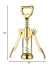 Gold Multifunctional Corkscrew Wine and Beer Opener