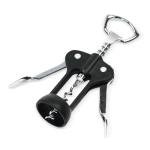 Winged Corkscrew - Black & Chrome - 6.5