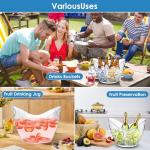 Asika Wine Bucket - 3.5L Acrylic Tub