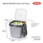 Double Wall Ice Bucket with Tongs & Tray