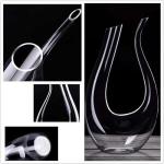 Red Wine Decanter with U-Shaped Design