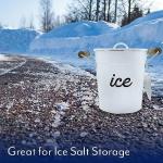 Rustic Farmhouse Enamelware Ice Bucket