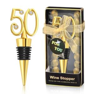 50th Anniversary Wine Stopper Party Favors