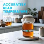 Stick-on Thermometer for Wine and Beer Fermenting