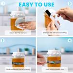 Stick-on Thermometer for Wine and Beer Fermenting