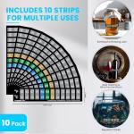 Stick-on Thermometer for Wine and Beer Fermenting