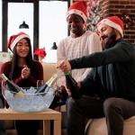 Clear Acrylic Ice Bucket with Handles - 5.5L