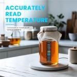 Digital Thermometer Strip for Wine Fermenting & Brewing