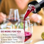 12-pack Measured Liquor Bottle Pourers - Quick Shot Dispenser