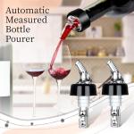 12-pack Measured Liquor Bottle Pourers - Quick Shot Dispenser