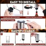 Electric Wine Aerator Pourer with Retractable Tube