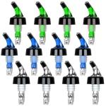 12 Measured Pouring Spouts for Wine and Spirits