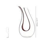 Limited Edition Crystal Decanter for Double Magnum Wine