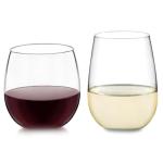 12-piece Libbey stemless wine glass set