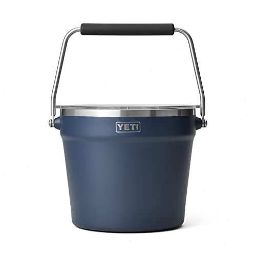 YETI Beverage Bucket with Insulated Lid, Navy
