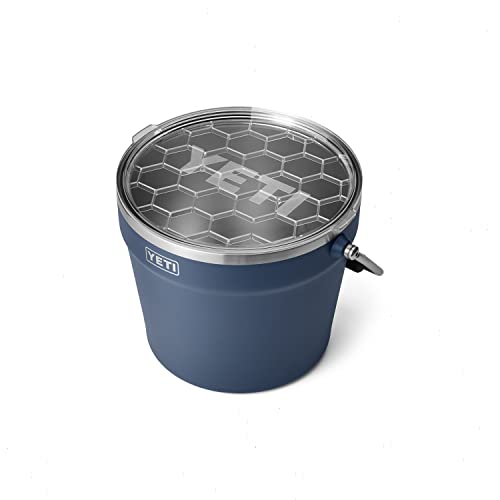 YETI Beverage Bucket with Insulated Lid, Navy