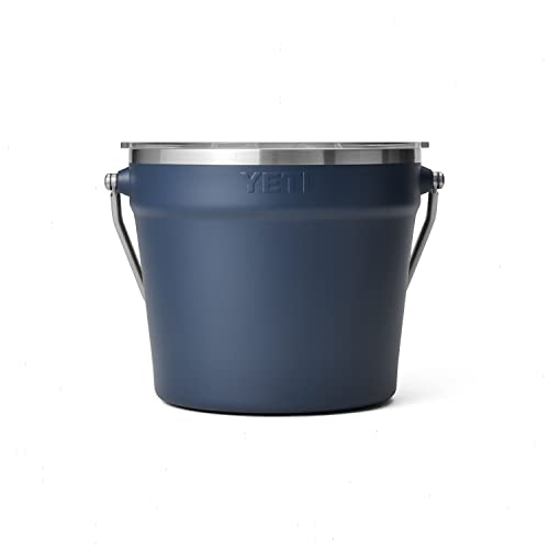 YETI Beverage Bucket with Insulated Lid, Navy