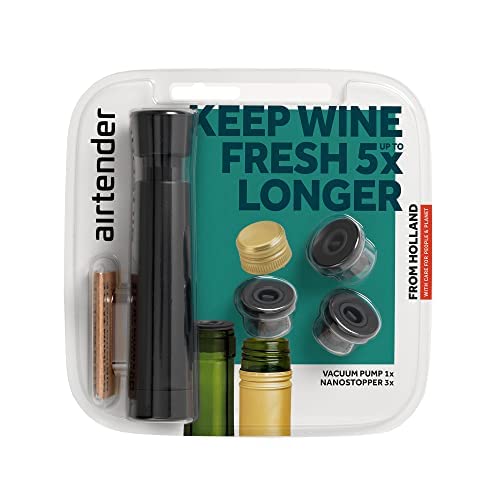 Wine Vacuum Pump and Stopper Set