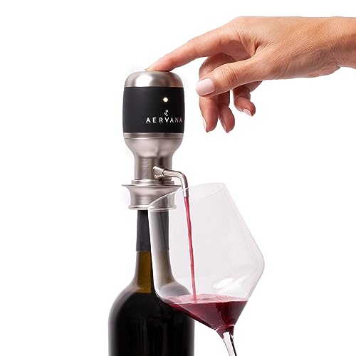 Electric Wine Aerator and Dispenser with Stand