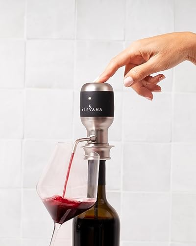 Electric Wine Aerator and Dispenser with Stand