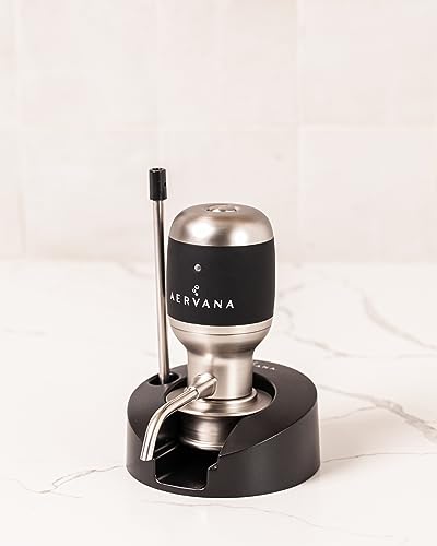 Electric Wine Aerator and Dispenser with Stand