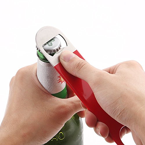 Stainless Steel Flat Bottle Opener Set - 3 Pack