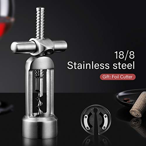 Self-pulling Corkscrew Wine Opener by Drincarier