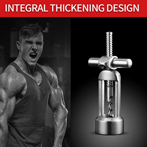 Self-pulling Corkscrew Wine Opener by Drincarier