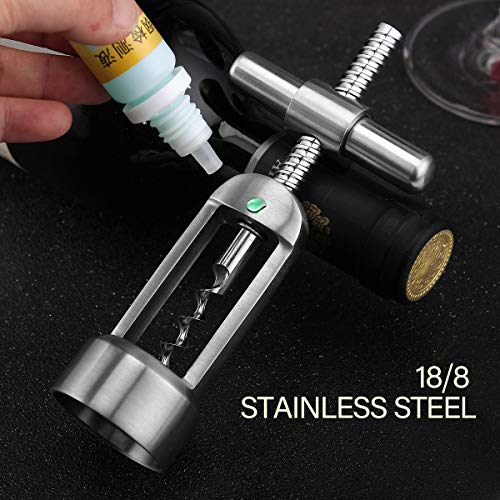 Self-pulling Corkscrew Wine Opener by Drincarier