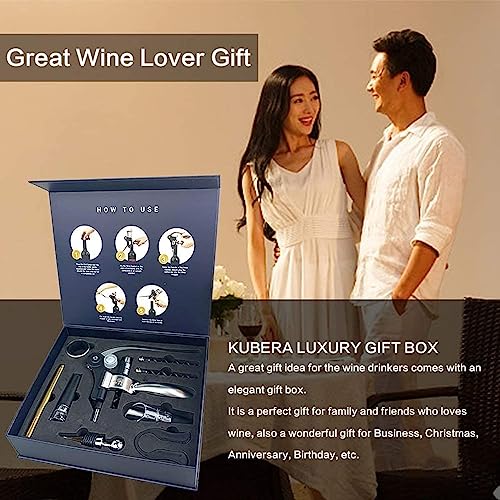 Wine Opener Kit with Accessories & Gift Set