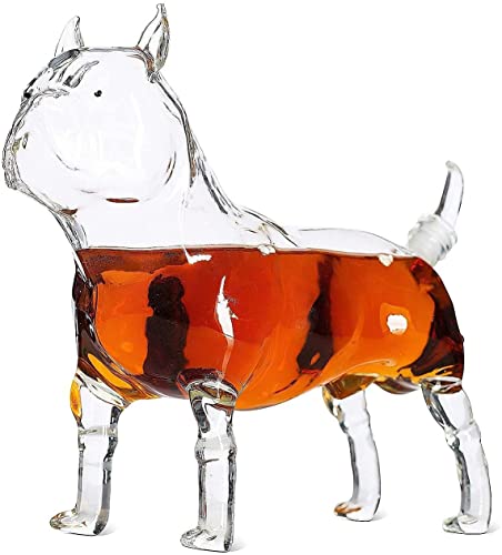 French Bulldog Whiskey/Wine Decanter - The Wine Savant