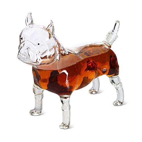 French Bulldog Whiskey/Wine Decanter - The Wine Savant
