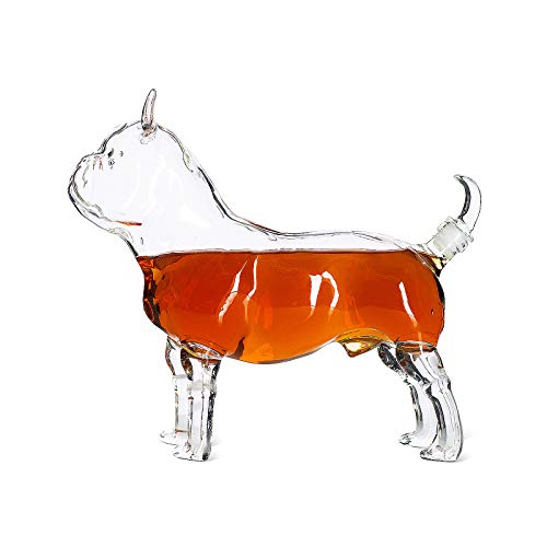 French Bulldog Whiskey/Wine Decanter - The Wine Savant