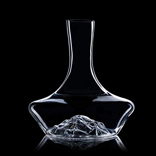 Hand-blown Wine Decanter Set with Aerator Filter