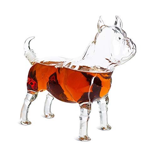 French Bulldog Whiskey/Wine Decanter - The Wine Savant
