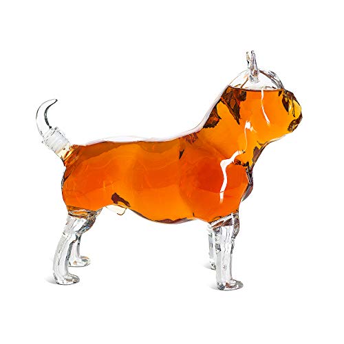French Bulldog Whiskey/Wine Decanter - The Wine Savant