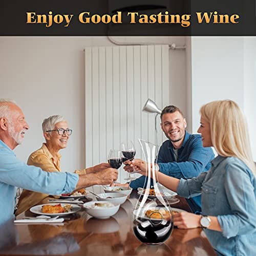 Crystal Wine Decanter Set - Perfect Wine Gift