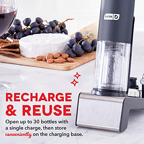 Electric wine set with preservation and opener