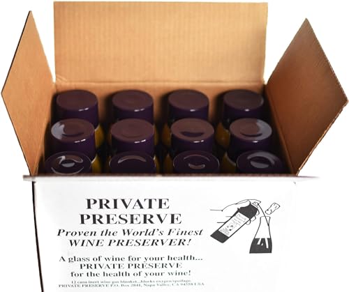 Private Preserve Wine Preservation System- Case Pack - 12 Cans