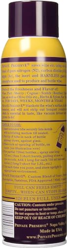 Private Preserve Wine Preservation System- Case Pack - 12 Cans