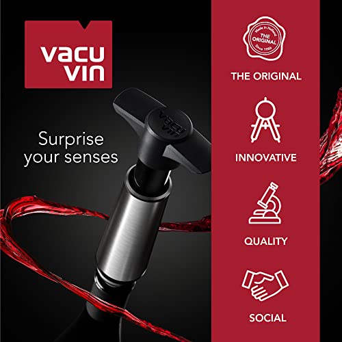 Stainless Steel Wine Saver with 3 Stoppers