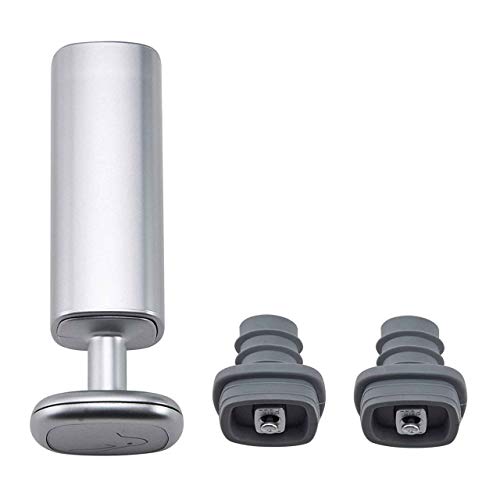 Silver Rabbit Wine Preserver Vacuum Stopper Set
