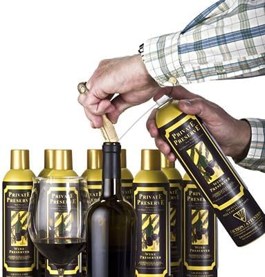 Private Preserve Wine Preservation System- Case Pack - 12 Cans