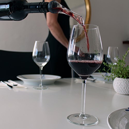 Red Wine Aerator and Saver with Stoppers