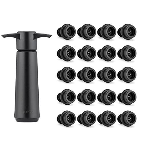 Wine Saver Pump & 20 Vacuum Stoppers