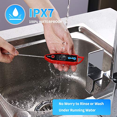 Digital Liquid Thermometer with Long Waterproof Probe