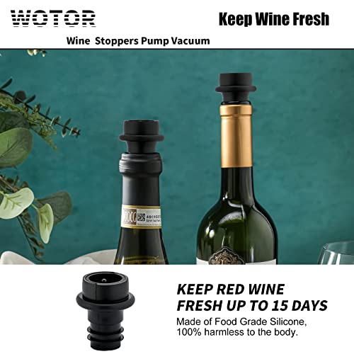 Wine Saver Pump & 20 Vacuum Stoppers