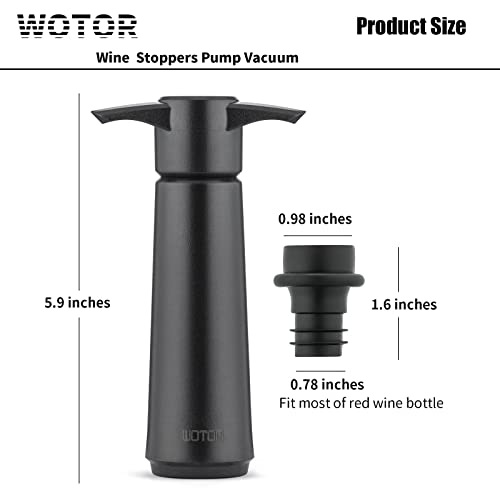 Wine Saver Pump & 20 Vacuum Stoppers