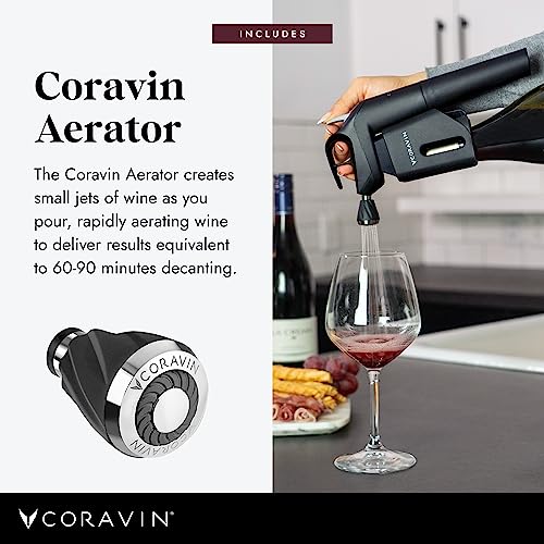Coravin Six Plus Wine Accessory Kit - Black